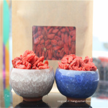 Low price ningxia grade A dried goji 250 big size with sweet taste